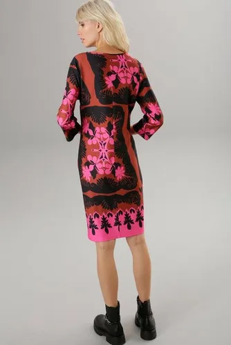 Aniston Selected Jerseykleid mit trendy Allover-Muster - Preise vergleichen