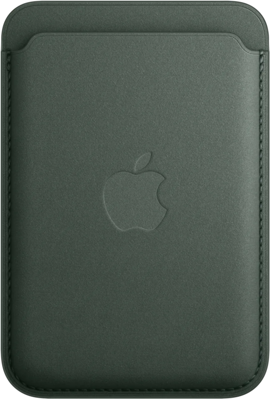Apple Feingewebe Wallet für das iPhone mit MagSafe Immergrün