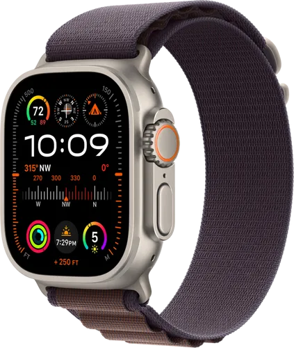 Apple Watch Ultra 2 4G 49 mm Alpine Armband Violett L