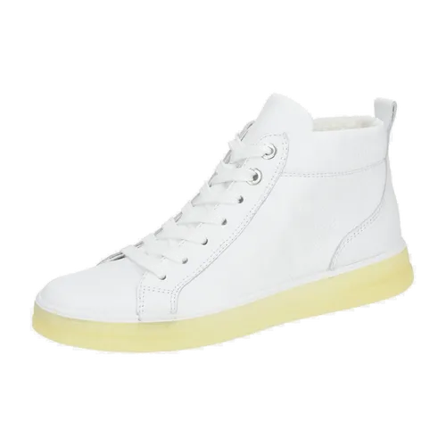 ara Frisco Schuhe Sneaker Mid cut weiß gelb 12-25202 für Damen, weiß