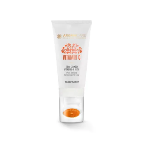 Arganicare - Facial Cleanser with Build-in Brush - Vitamine C Reinigungscreme 150 ml