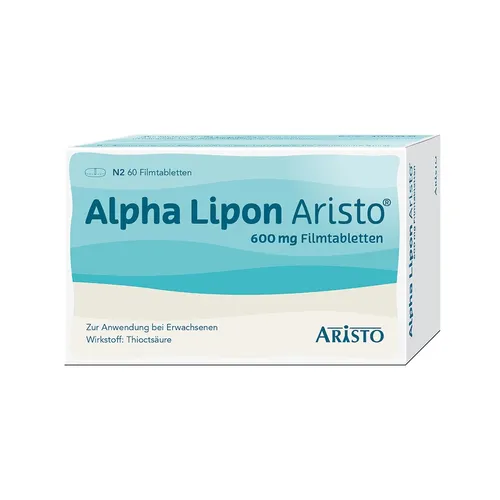 Aristo Pharma - ALPHA LIPON Aristo 600 mg Filmtabletten Mineralstoffe