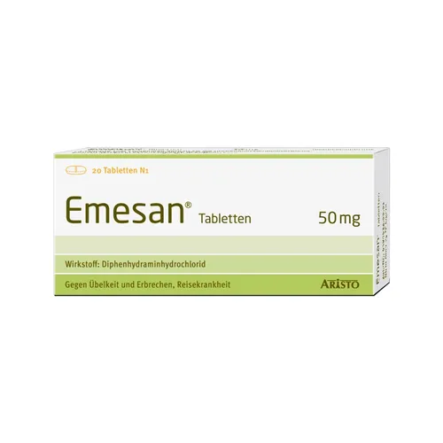 Aristo Pharma - EMESAN Tabletten Verdauung