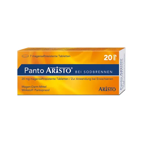 Aristo Pharma - PANTO Aristo bei Sodbrennen 20 mg magensaftr.Tabl. Verdauung