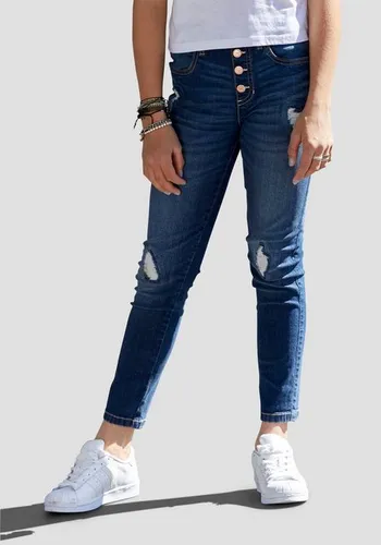 Arizona High-waist-Jeans für Mädchen in Schlupfform