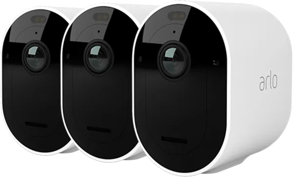 Arlo Pro 5 Überwachungskamera Weiß 3er-Pack