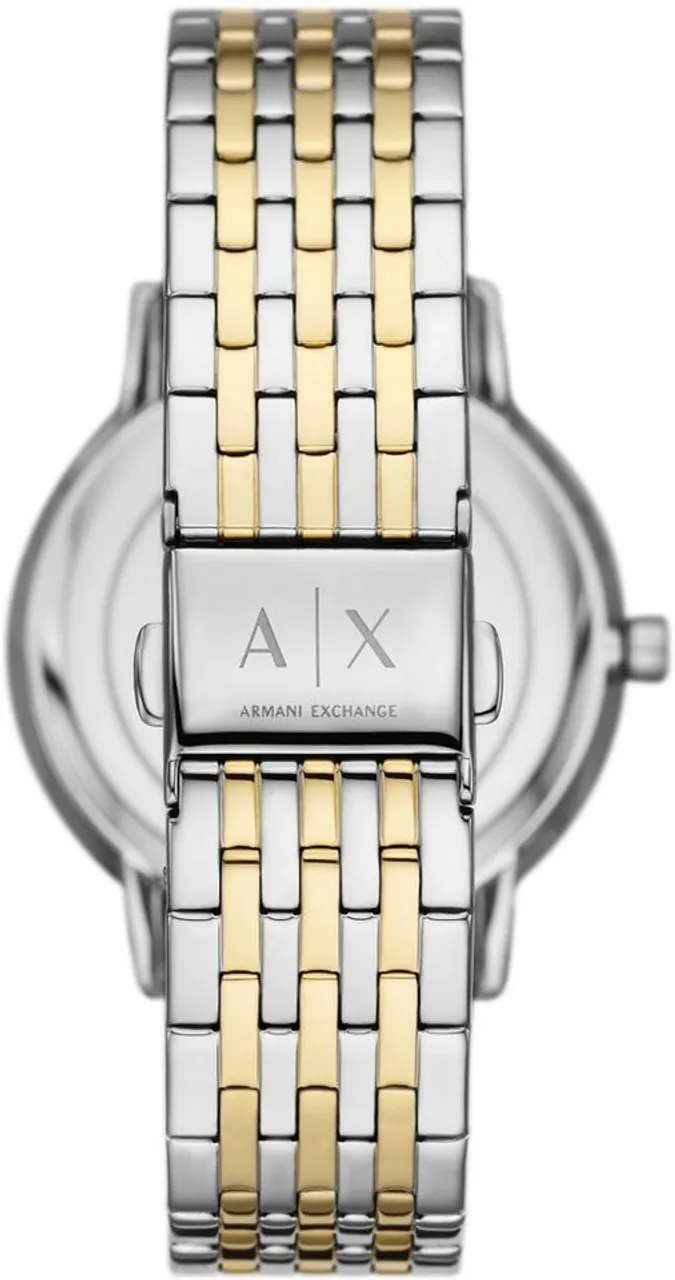ARMANI EXCHANGE Quarzuhr, (Set, 2-tlg., mit Armband), Armbanduhr, Damenuhr, ideal auch als Geschenk, analog