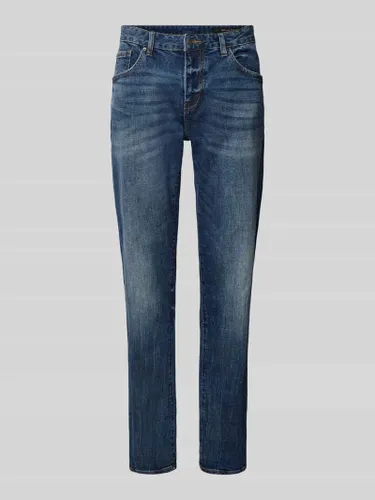 ARMANI EXCHANGE Slim Fit Jeans im 5-Pocket-Design in Dunkelblau