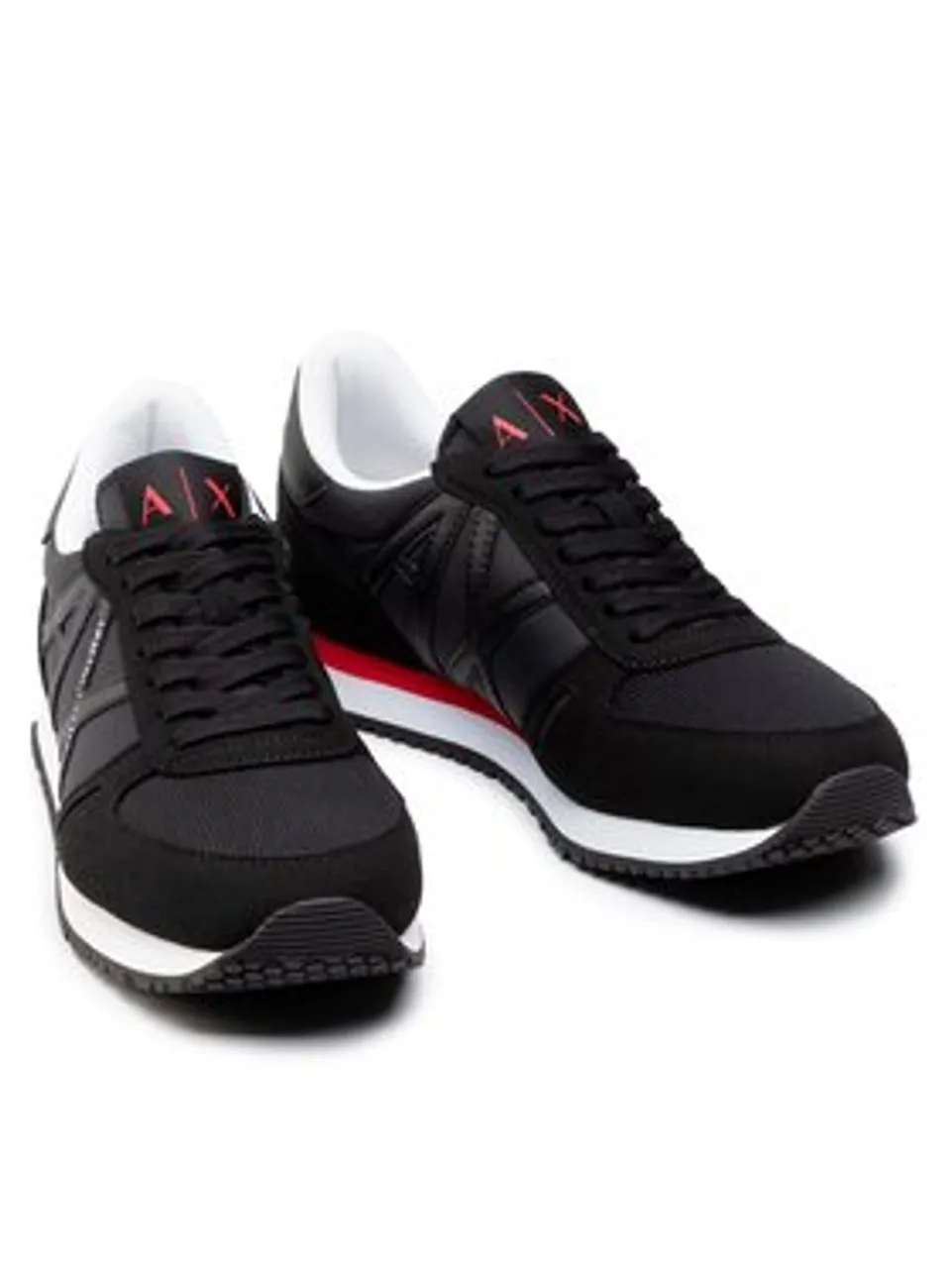 Armani Exchange Sneakers XUX017 XCC68 00002 Schwarz