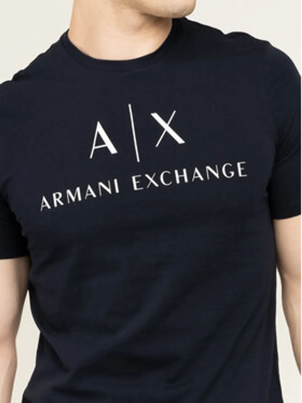 Armani Exchange T-Shirt 8NZTCJ Z8H4Z 1510 Dunkelblau Regular Fit