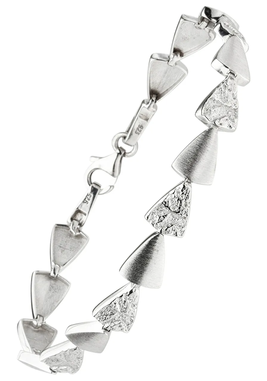 Armband JOBO Armbänder Gr. Silber 925 (Sterlingsilber), silberfarben (silber 925) Damen Armbänder Silber