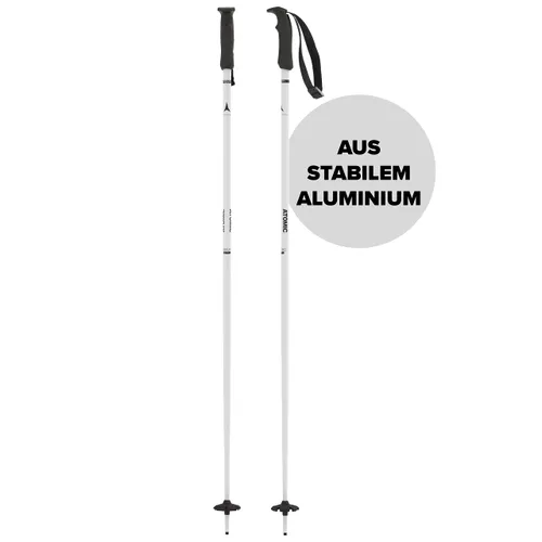 ATOMIC CLOUD Skistöcke - Weiß - Länge 115 cm -
