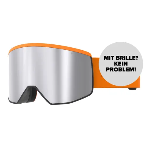 ATOMIC FOUR PRO HD Skibrille - Orange - Skibrillen mit