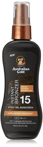 Australian Gold LSF 15 Spray Gel mit Bronzer - Sonnenspray