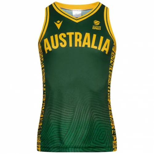 Australien Basketball macron Indigenous Damen Trikot grün