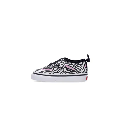 Authentic Elastic Lace Zebra Daze Sneakers Vans