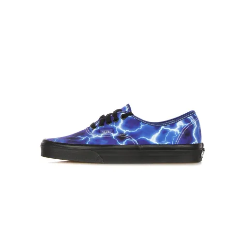 Authentic Low Sneaker - Schwarz/Blau Vans