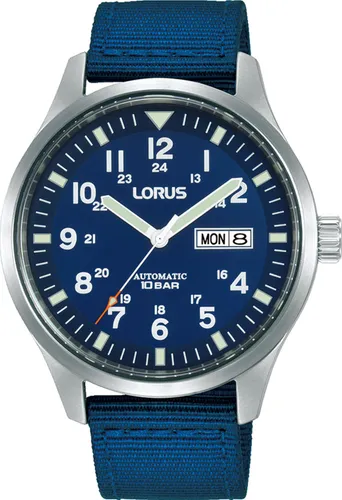 Automatikuhr LORUS "RL409BX9" Armbanduhren blau Herren Automatikuhren Armbanduhr, Herrenuhr, Datum