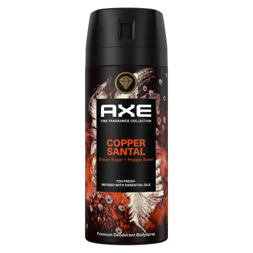Axe Premium Bodyspray Copper Santal Deo ohne Aluminiumsalze