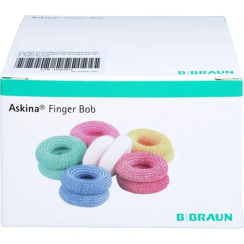 B. Braun Melsungen - ASKINA Finger Bob farbig Erste Hilfe & Verbandsmaterial