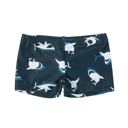 Badehose SHARKS ALL OVER in navy blue