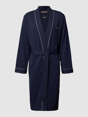Bademantel mit Kontraststreifen Modell 'Kimono BM'