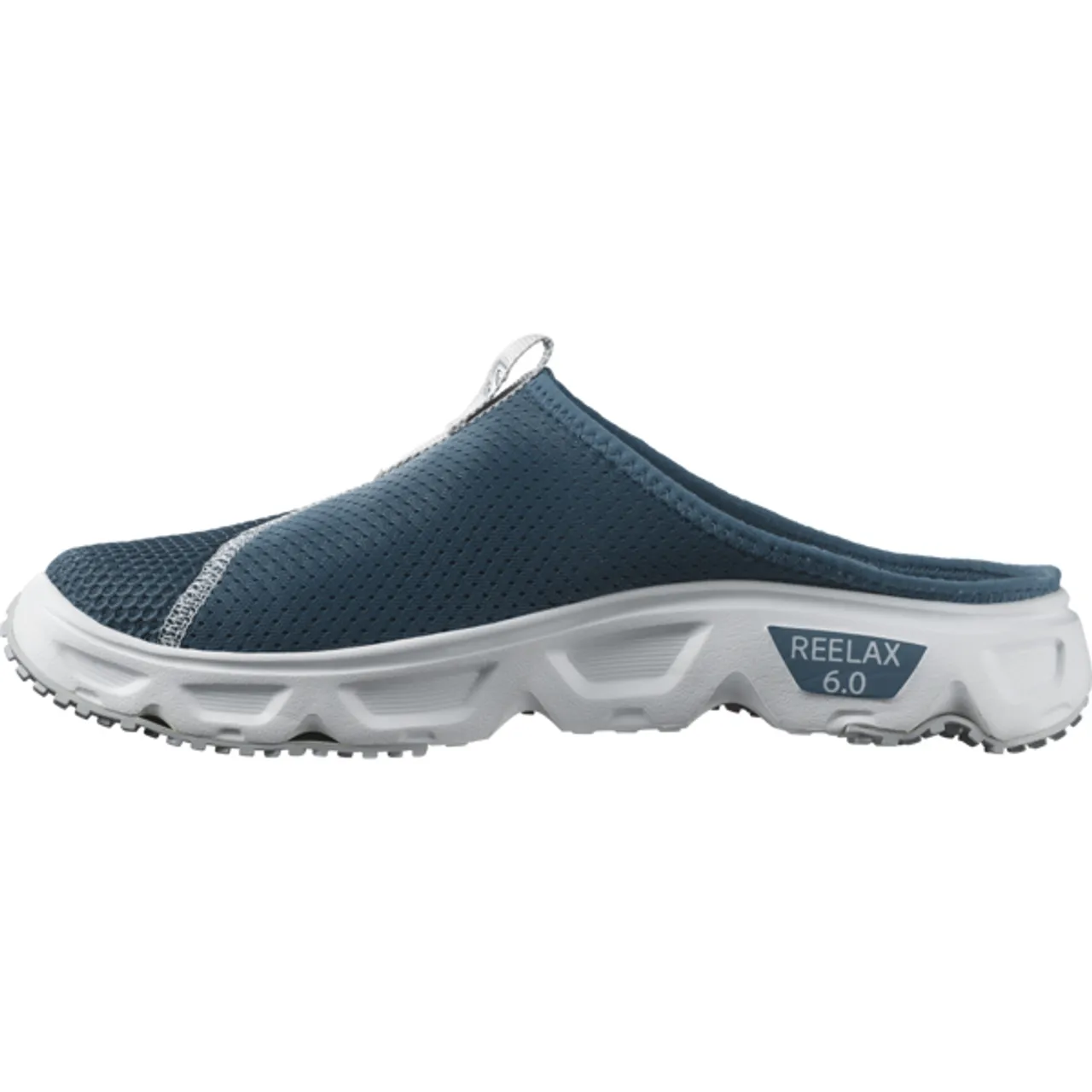 Badesandale SALOMON "REELAX SLIDE 6.0" Gr. 42, blau (rauchblau) Schuhe Clog Stoffschuhe