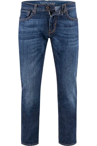BALDESSARINI Herren Jeans blau Baumwoll-Stretch