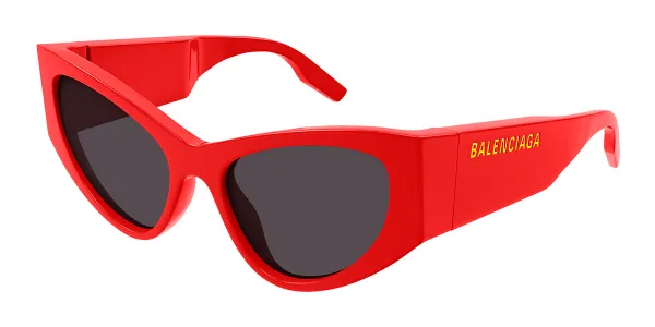 Balenciaga BB0300S 003 Rote Damen Sonnenbrillen