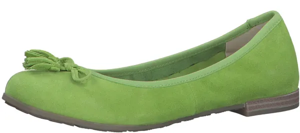 Ballerina MARCO TOZZI Gr. 39, grün (apfelgrün) Damen Schuhe Ballerinas