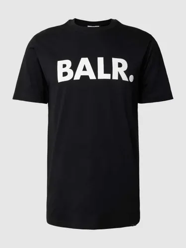 Balr. T-Shirt mit Label-Print in Black