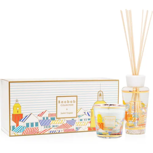 Baobab Collection à Saint-Tropez Gift Box Fragranced Candle + Dif