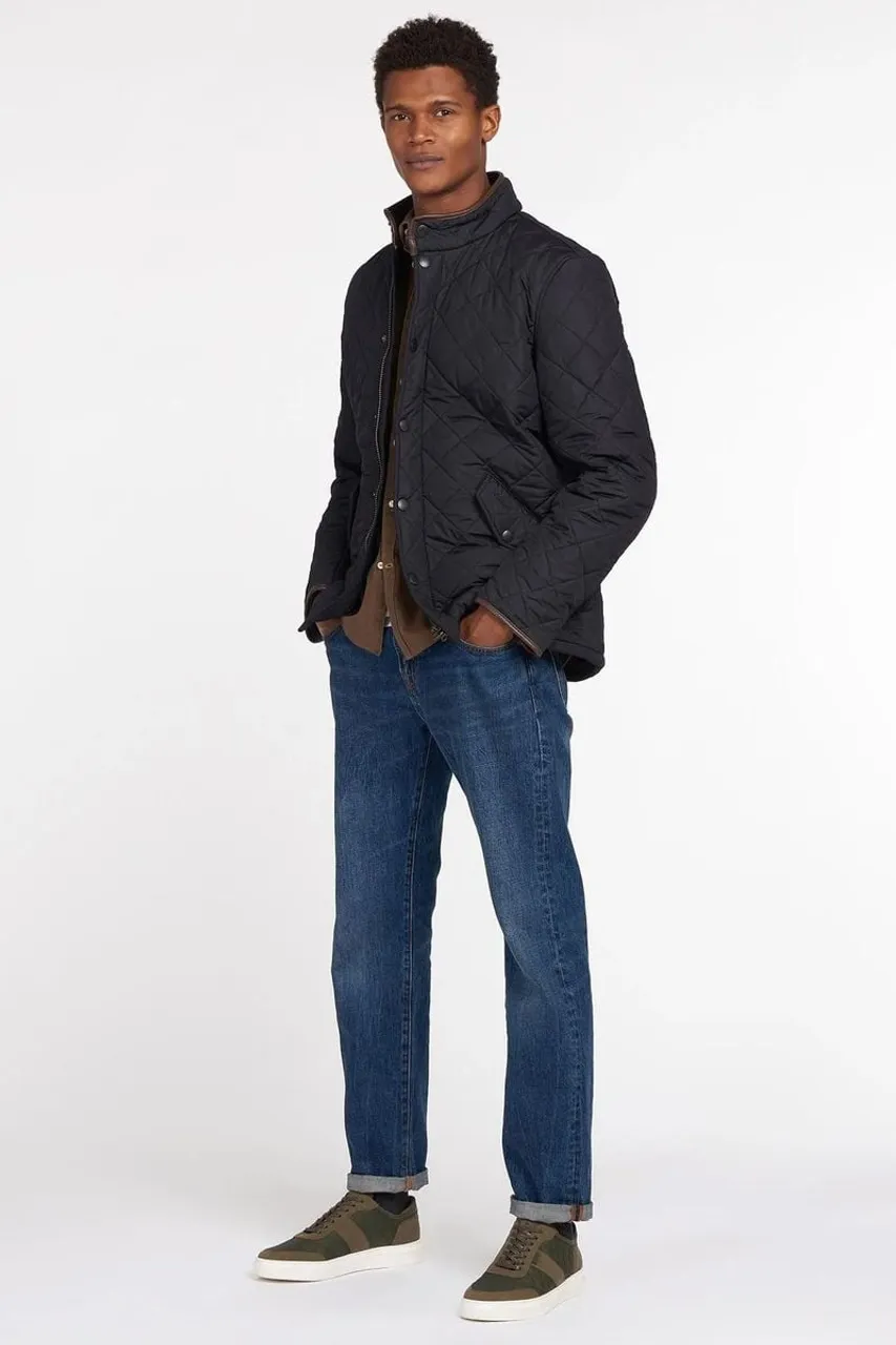 Barbour Quilted Jacke Powell Navy
