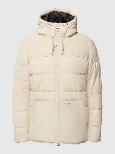 Barbour Steppjacke mit Label-Stitching Modell 'KNOTTS' in Offwhite