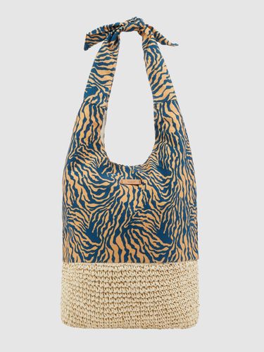 Barts Strandtasche aus Baumwolle und Papierstroh Modell 'Kiera'