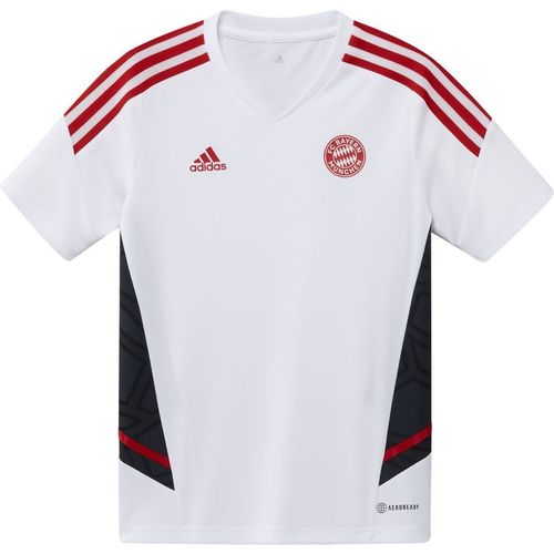 Bayern München Training T-Shirt Condivo 22 - Weiß/Rot Kinder