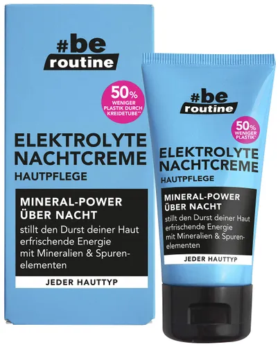#be routine Elektrolyte Nachtcreme