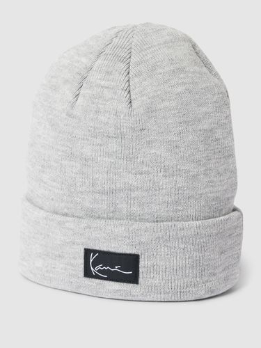 Beanie mit Label-Patch Modell 'Signature'