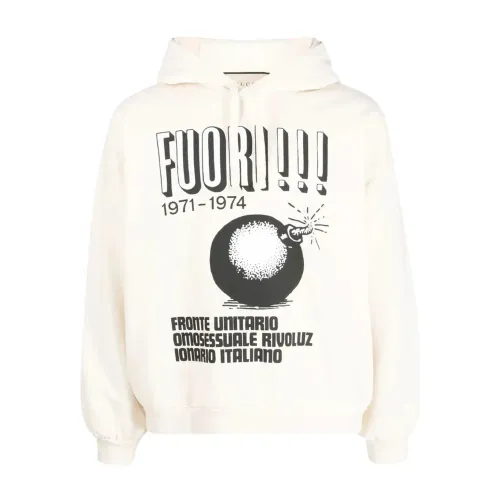 Bedruckter Hoodie-Sweatshirt Gucci