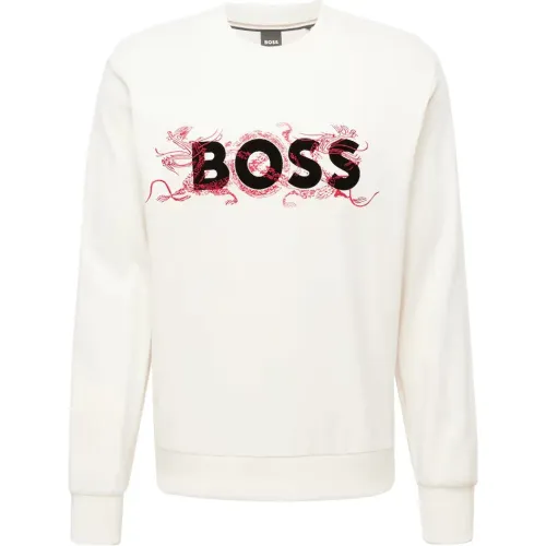 Bedruckter Logo-Sweatshirt Hugo Boss
