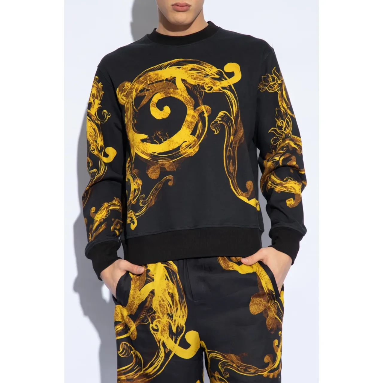 Bedruckter Pullover Versace Jeans Couture