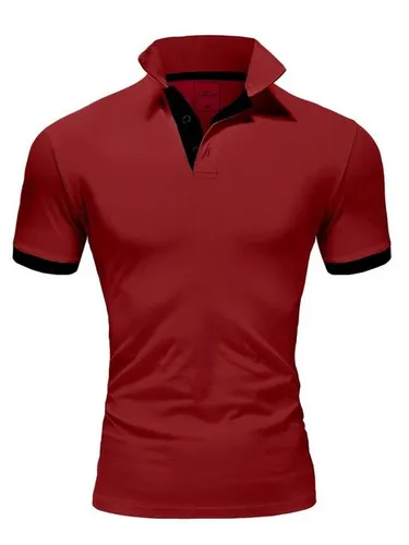 behype Poloshirt BASE mit kontrastfarbigen Details