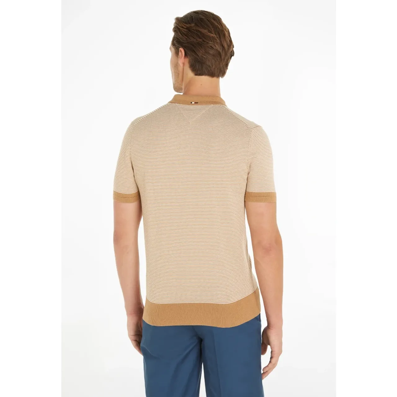 Beige Polos Tommy Hilfiger