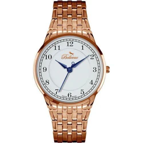 Bellevue Damen Analog-Digital Automatic Uhr mit Armband