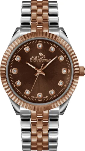 Bellevue Herren Analog-Digital Automatic Uhr mit Armband