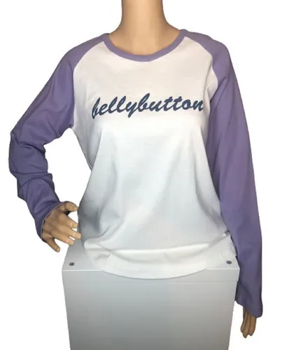 Bellybutton Umstandsshirt N-22802 Baseball-Shirt mit Logo Logoschriftzug