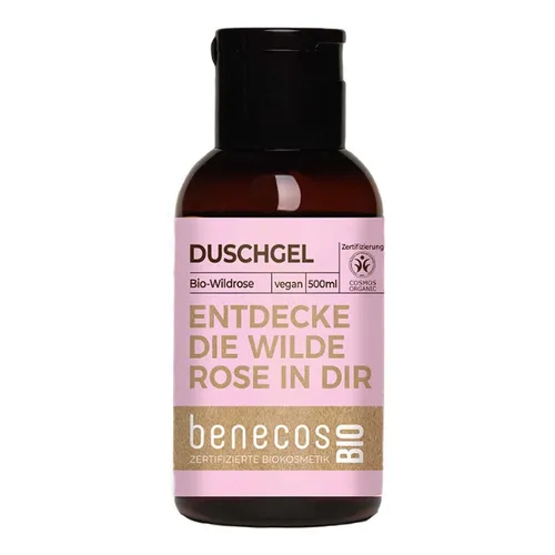 benecos - Wildrose - Duschgel Mini 50ml