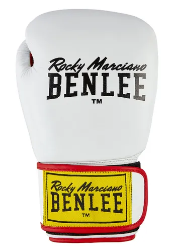 Benlee Boxhandschuhe aus Leder Draco White/Black/Red 12 oz