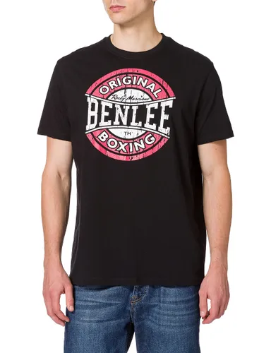 BENLEE Herren T-Shirt Normale Passform Boxing Logo Black L