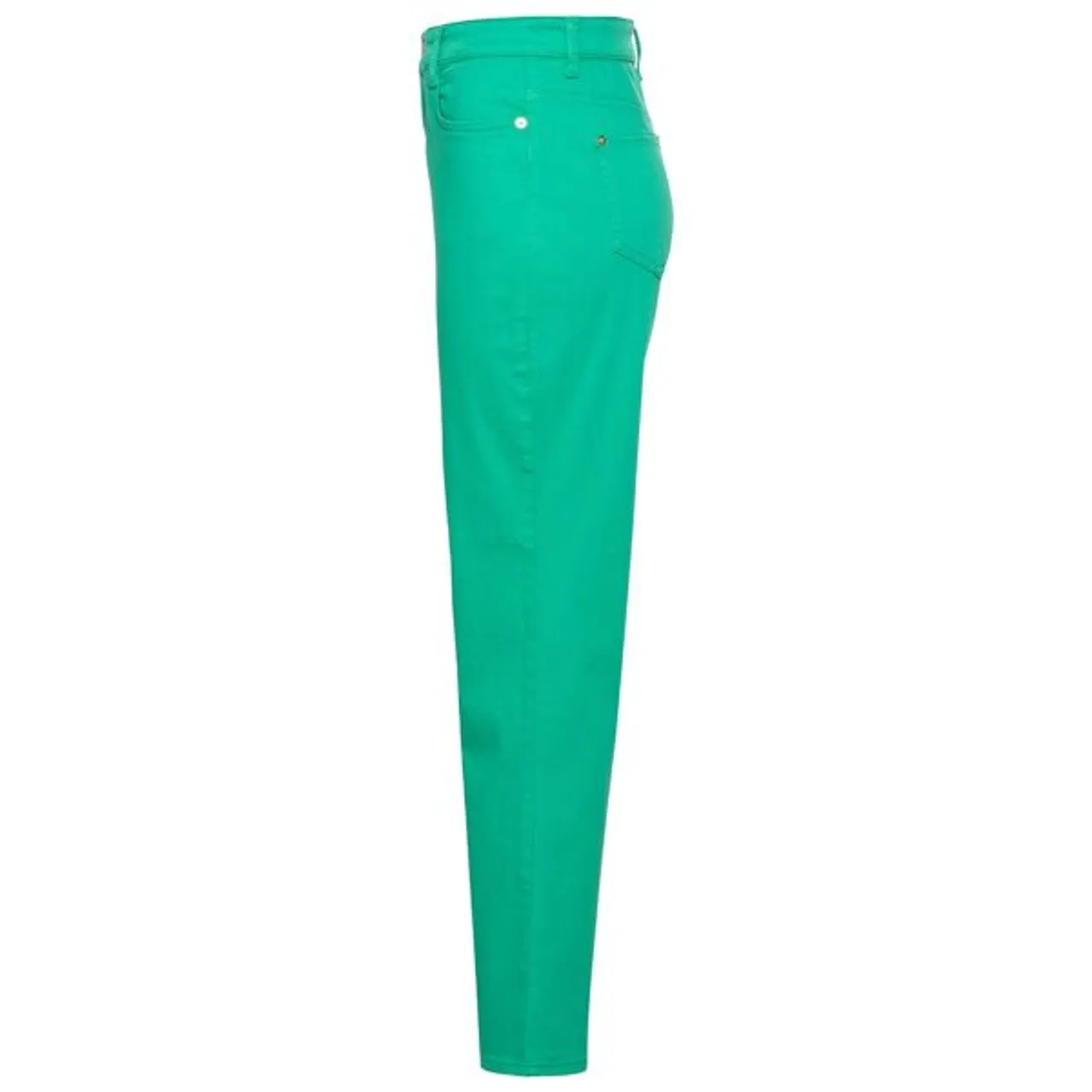 Bequeme Jeans MAC "Stella" Gr. 38, Länge 30, grün (bright green) Damen Jeans High-Waist-Jeans